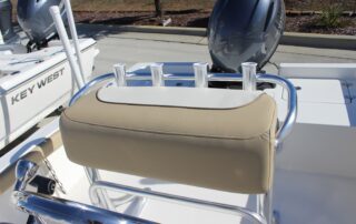 KEY WEST CENTER CONSOLE BAY BOAT ROD STORAGE SALTWATER FISHING