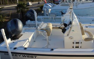 KEY WEST CENTER CONSOLE BAY BOAT SHALLOW SALTWATER FISHING BOAT