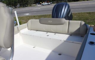 KEY WEST CENTER CONSOLE BAY BOAT REAR STORAGE AND SEATING